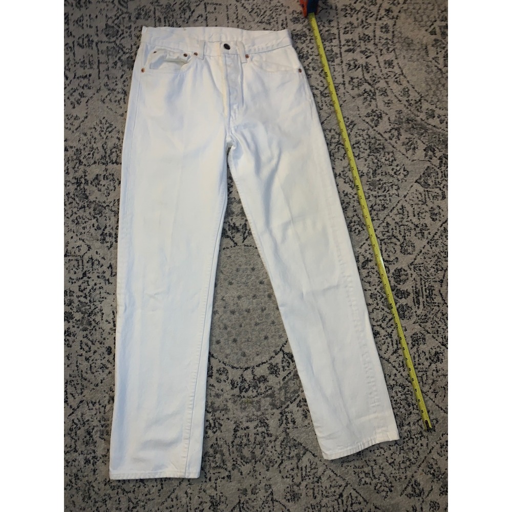 Retro Levi's white jeans 501